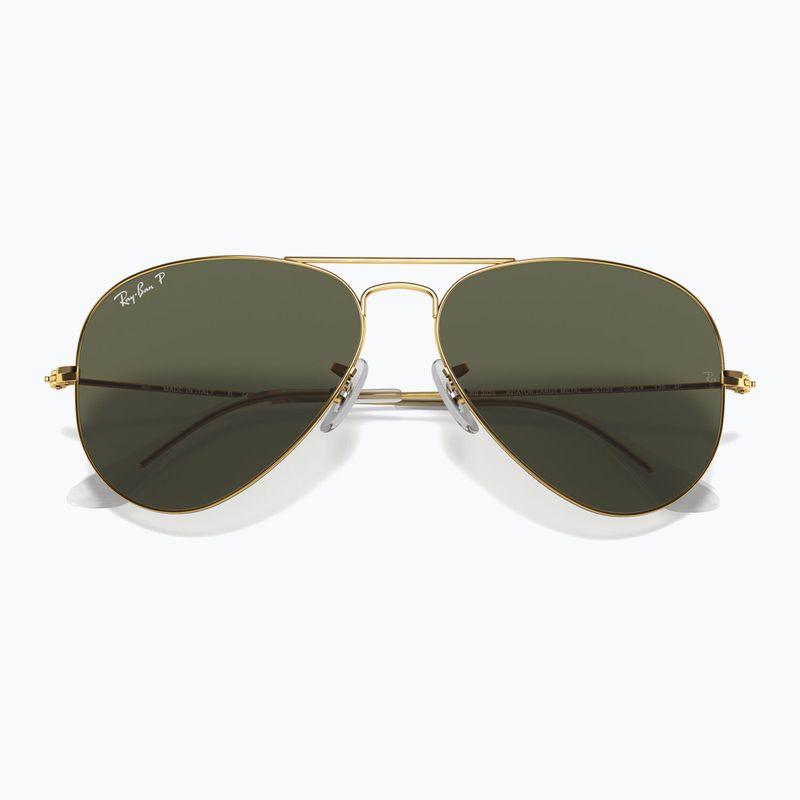 Sluneční brýle Ray-Ban Aviator Classic arista gold/green g-15 polarized 3