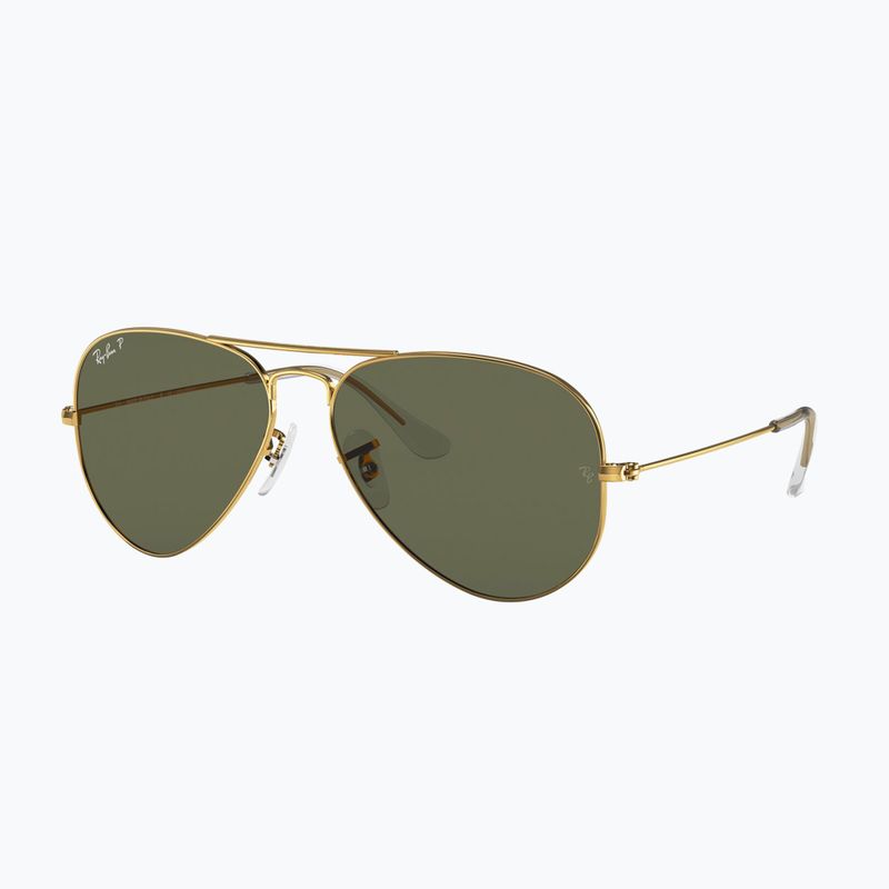 Sluneční brýle Ray-Ban Aviator Classic arista gold/green g-15 polarized 4