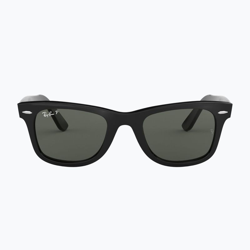 Sluneční brýle Ray-Ban Wayfarer Classic black/green polarized 2
