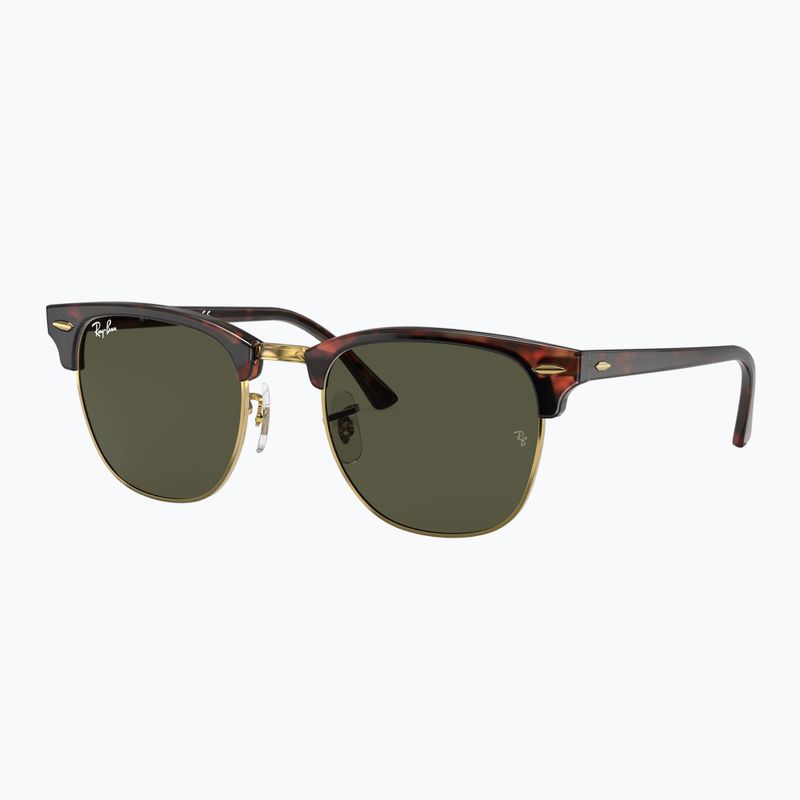 Sluneční brýle Ray-Ban Clubmaster Classic tortoiseshell/gold 4