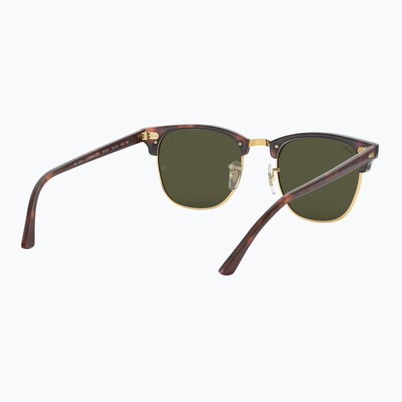 Sluneční brýle Ray-Ban Clubmaster Classic tortoiseshell/gold 6