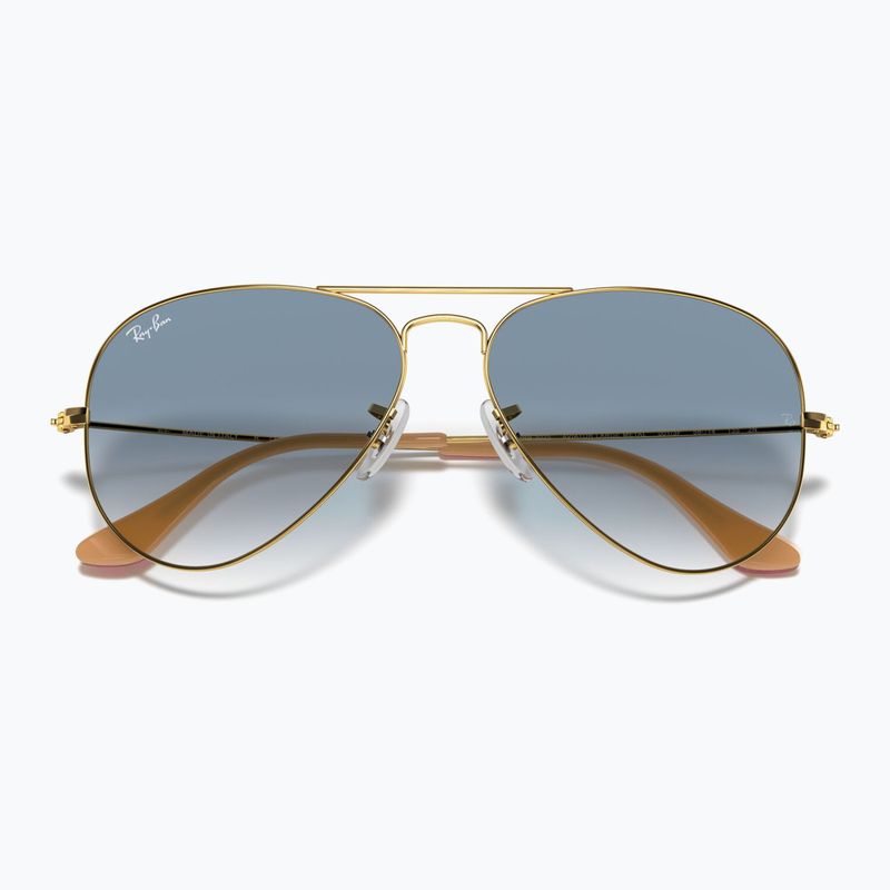 Sluneční brýle Ray-Ban Aviator Classic arista gold/light blue 3