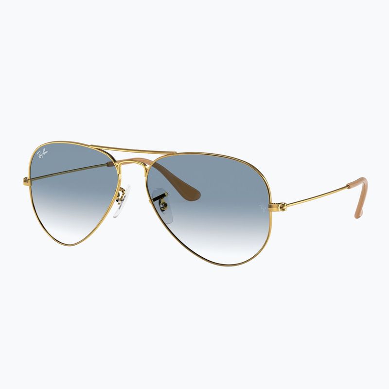 Sluneční brýle Ray-Ban Aviator Classic arista gold/light blue 4