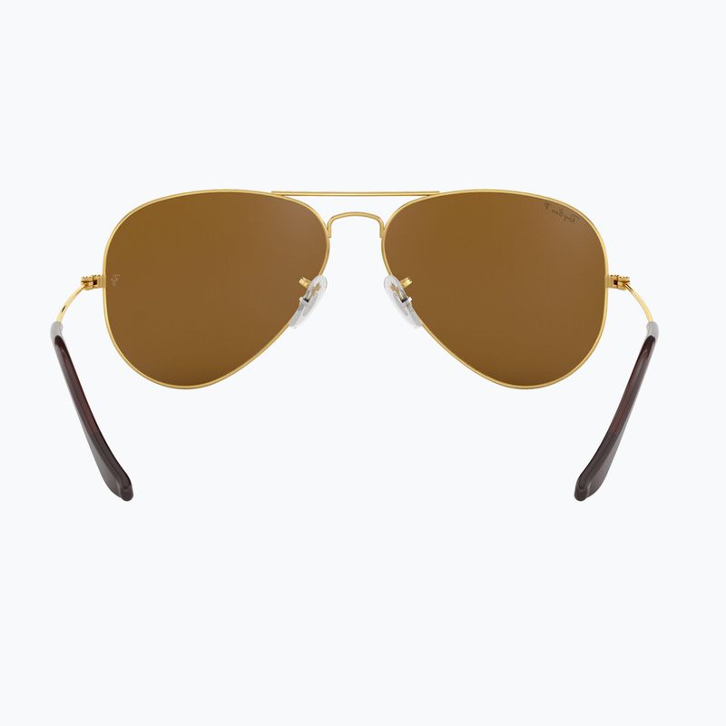 Sluneční brýle Ray-Ban Aviator Classic arista gold/brown polarized 5