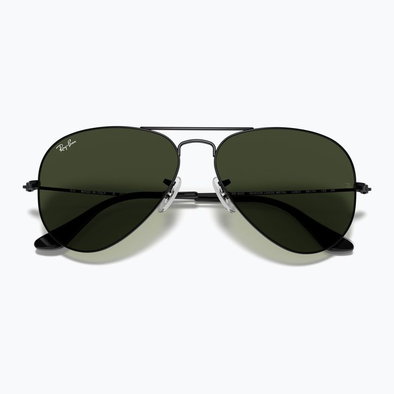 Sluneční brýle Ray-Ban Aviator Classic black/green g-15 3