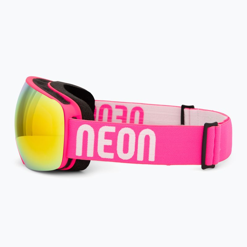 Lyžařské brýle Neon Beam pink/mirror red 4