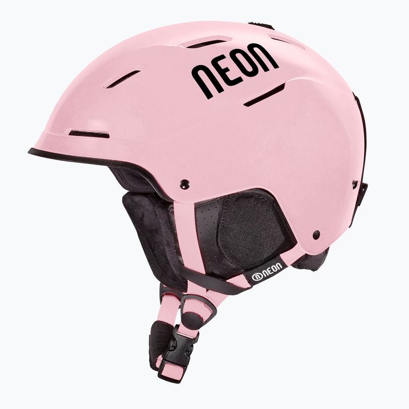 Lyžařská helma Neon Alpha light pink/black