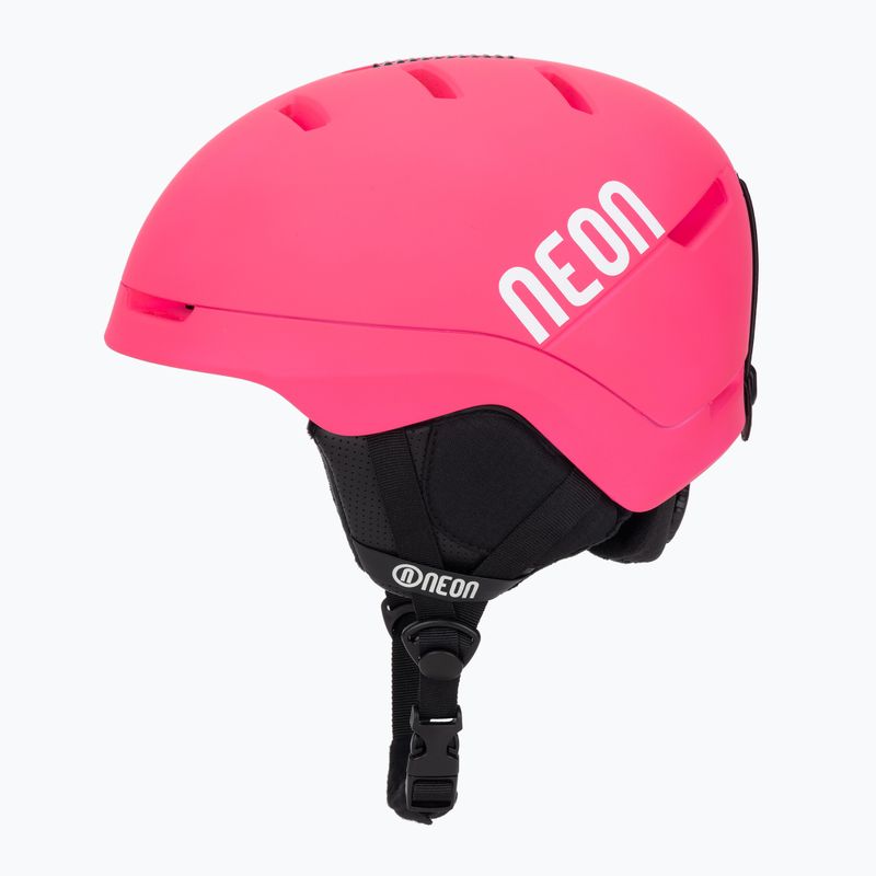 Lyžařská helma Neon Summit pink/white 3