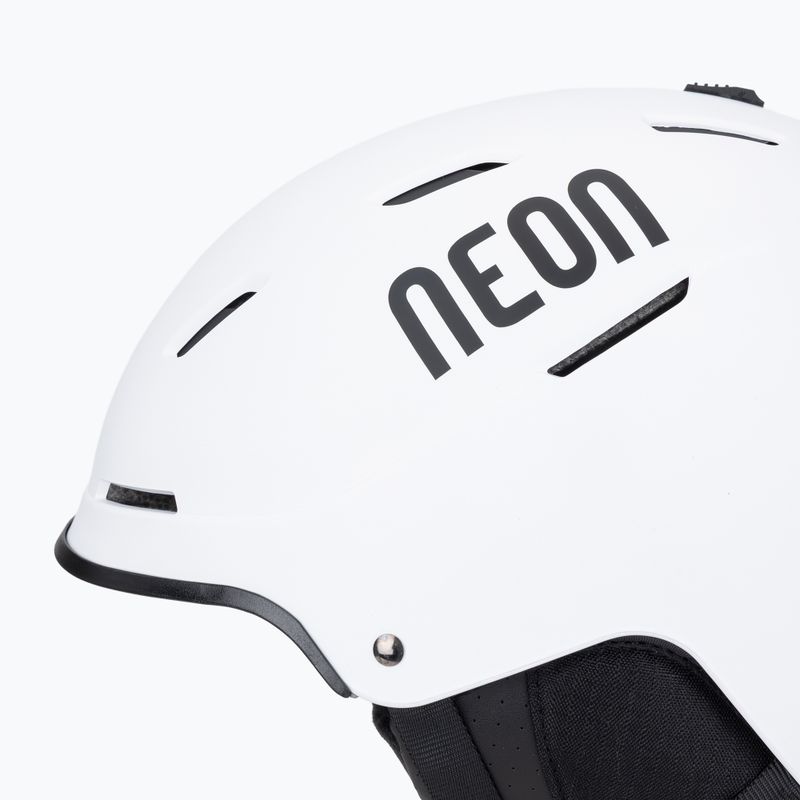Lyžařská helma Neon Alpha white/black 7