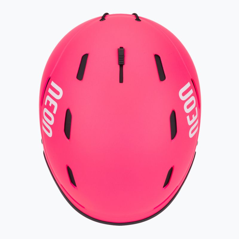 Lyžařská helma Neon Alpha pink/white 6