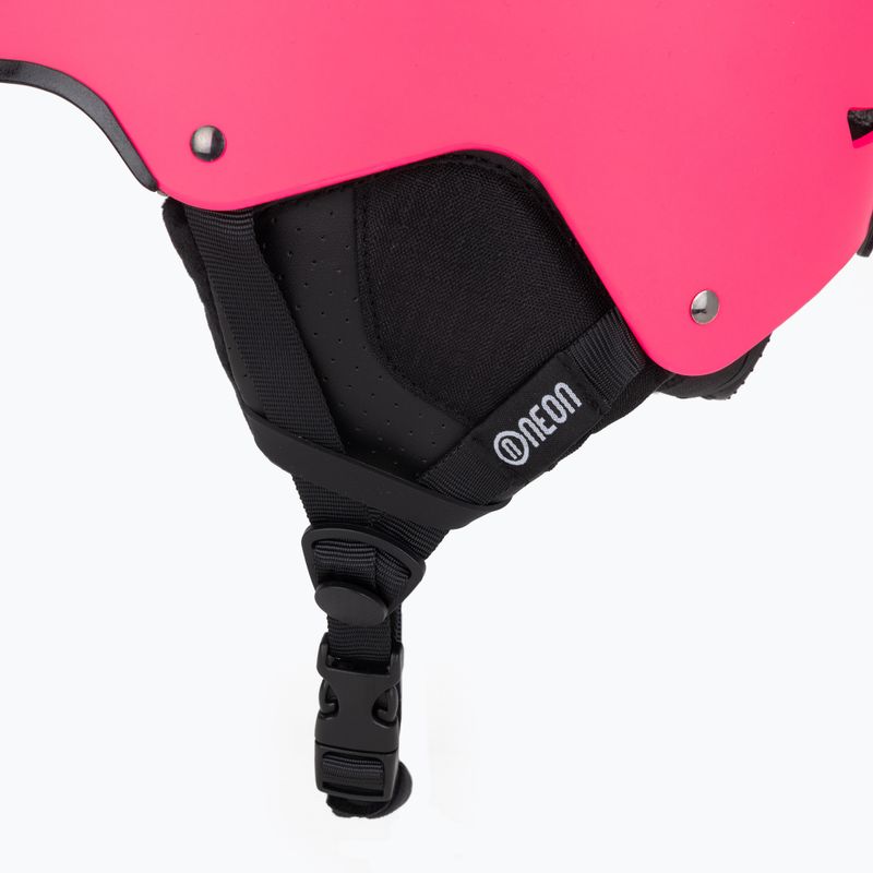 Lyžařská helma Neon Alpha pink/white 8