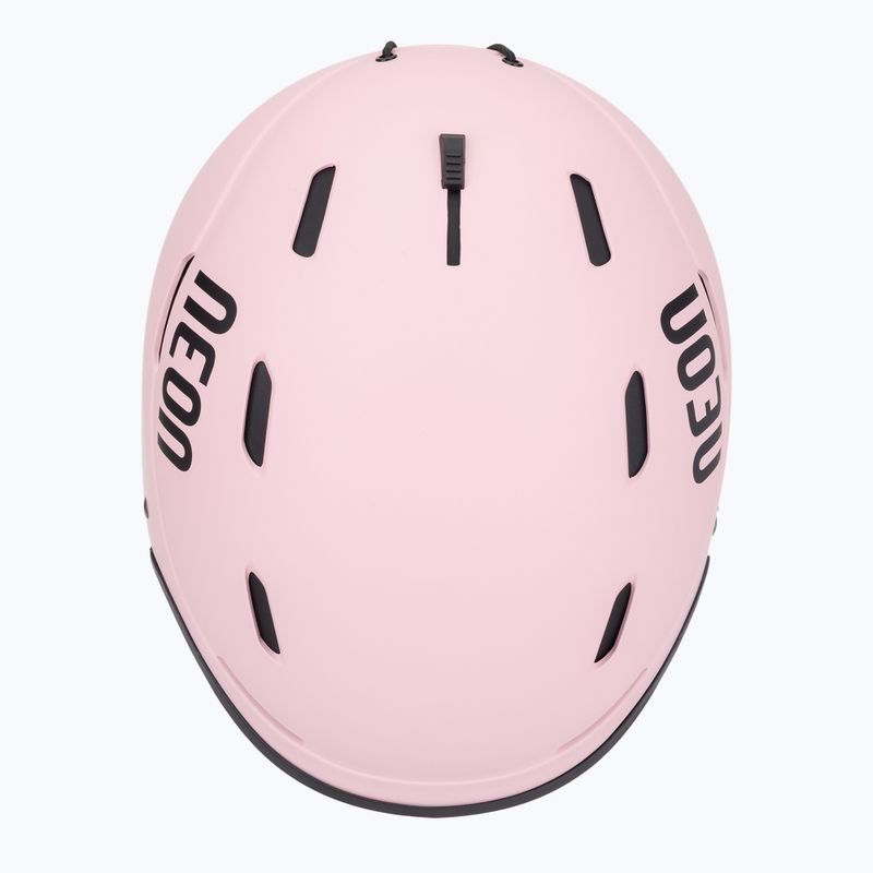 Lyžařská helma Neon Alpha light pink/black 6