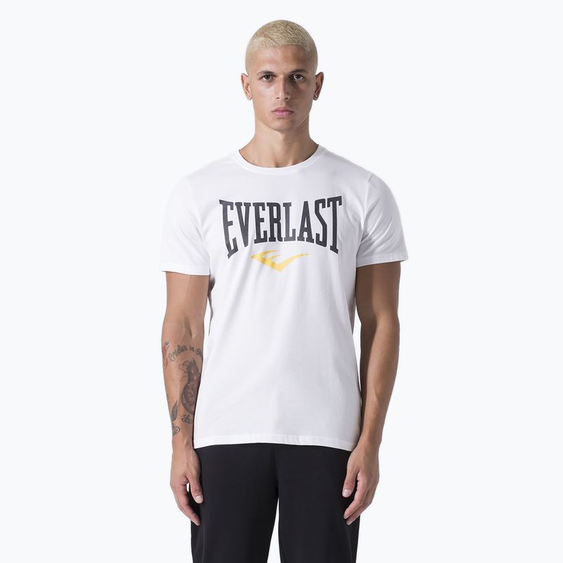 Pánské tričko Everlast Iconic Logo off white