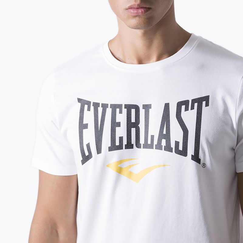 Pánské tričko Everlast Iconic Logo off white 4