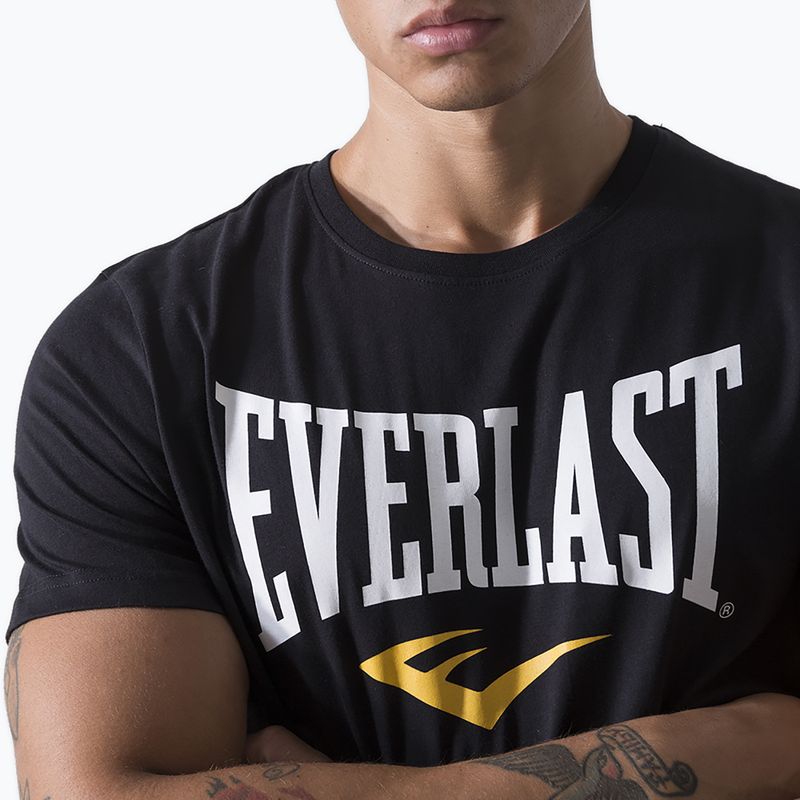 Pánské tričko Everlast Iconic Logo black 4