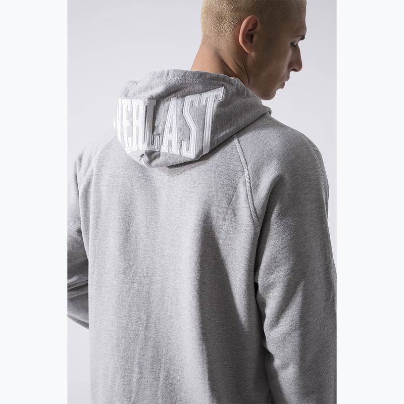 Pánská mikina  Everlast Exclusive Full Zip grey/melange 4