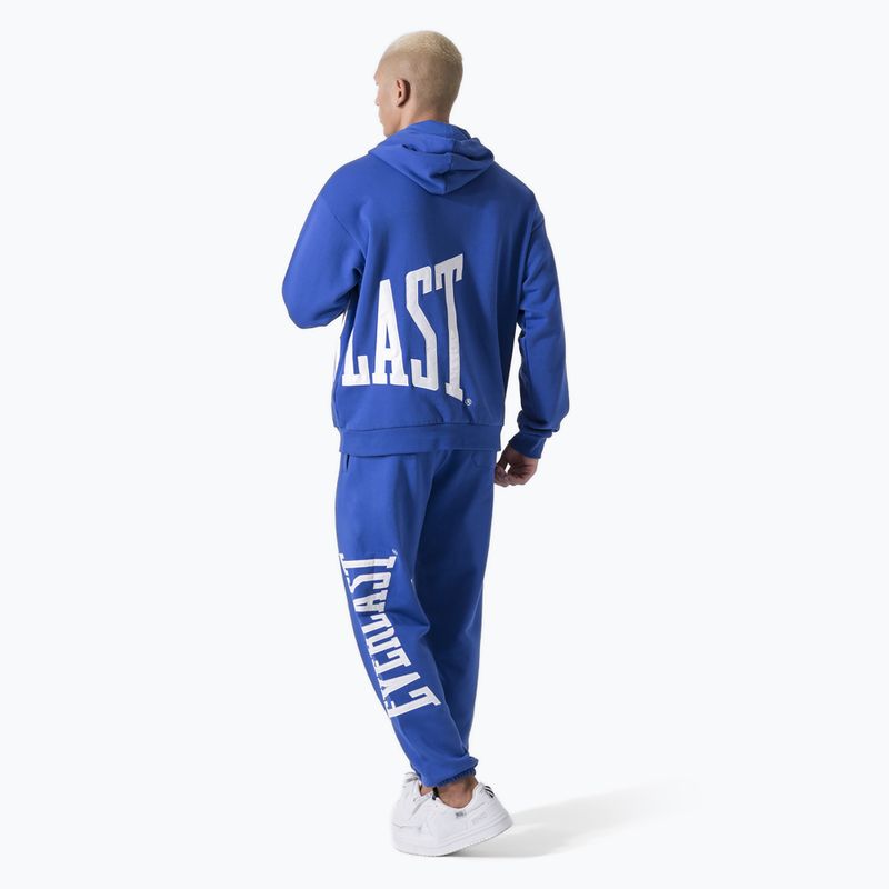 Pánská mikina  Everlast Exclusive Hoodie Logo electric blue 2