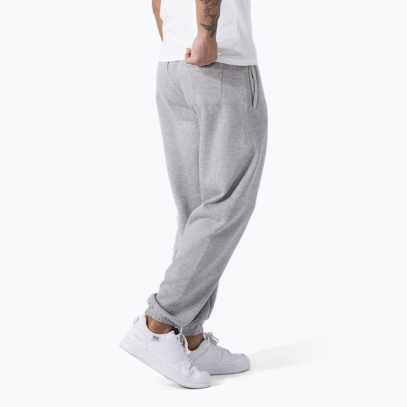 Pánské tréninkové kalhoty Everlast Exclusive grey/melange 3