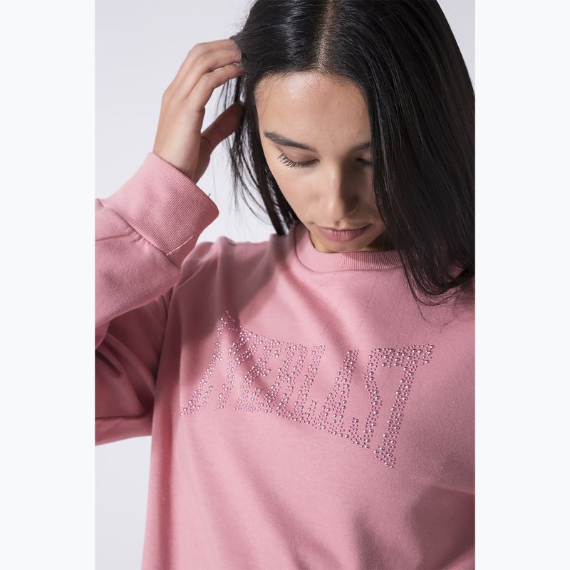 Dámská mikina  Everlast Leisure Crewneck mauve 4