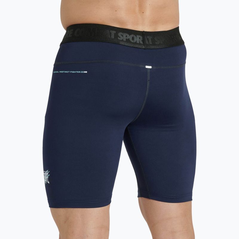 Pánské šortky LEONE 1947 Primal Instinct Compression blue 2