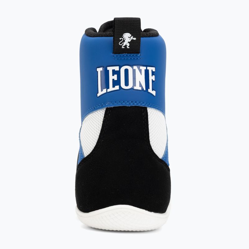 Boxovací boty LEONE 1947 Premium Boxing blue/pink/blue/red 6