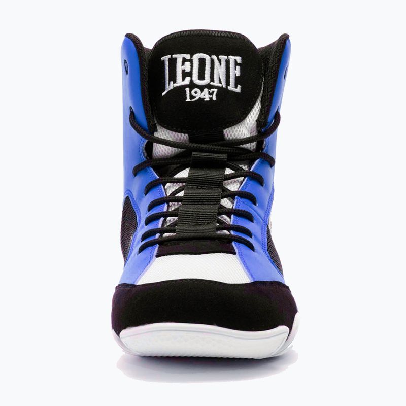 Boxovací boty LEONE 1947 Premium Boxing blue/pink/blue/red 3