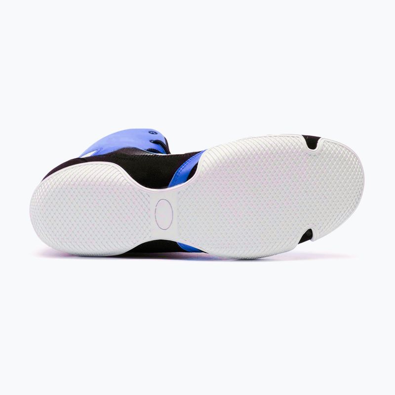 Boxovací boty LEONE 1947 Premium Boxing blue/pink/blue/red 5