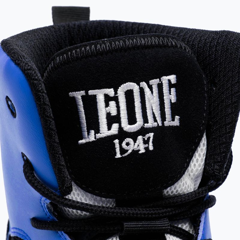 Boxovací boty LEONE 1947 Premium Boxing blue/pink/blue/red 7