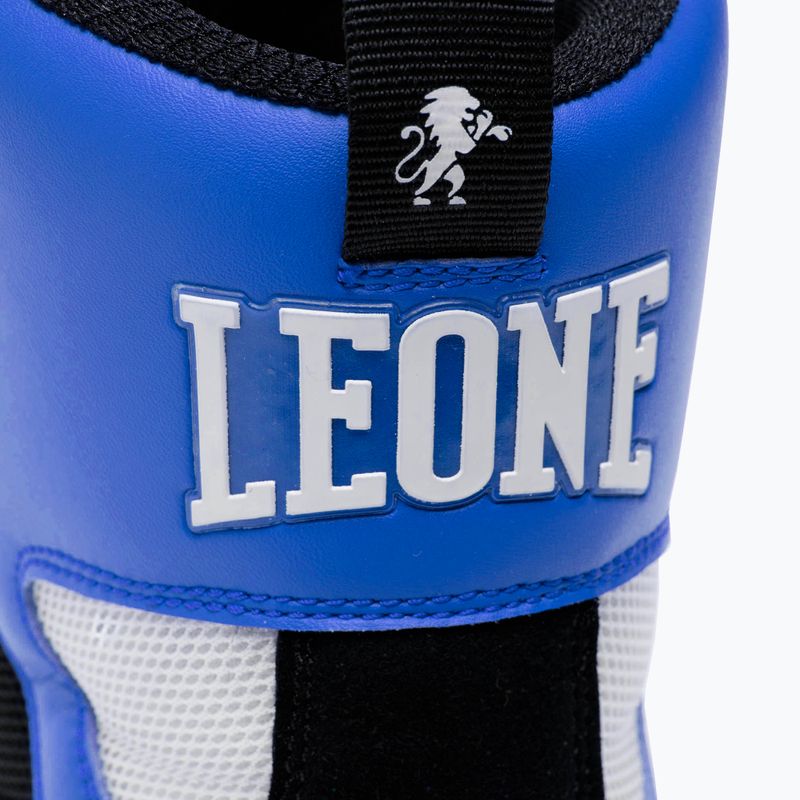 Boxovací boty LEONE 1947 Premium Boxing blue/pink/blue/red 8