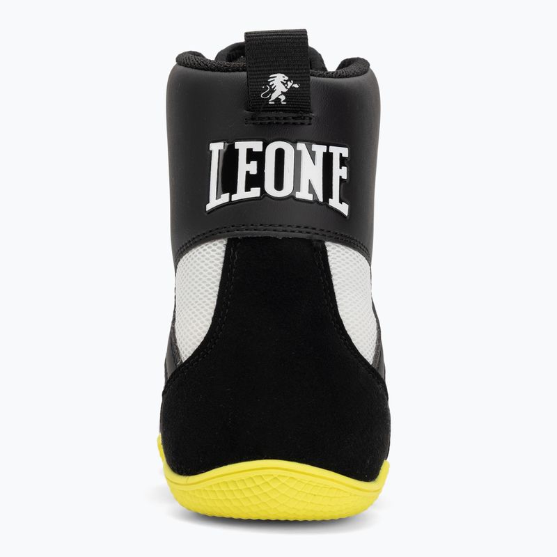 Boxovací boty LEONE 1947 Premium Boxing black/lime/black/lime 6