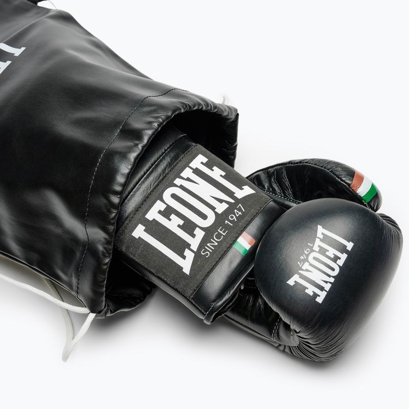 Boxerské rukavice LEONE 1947 Shock Plus black 10