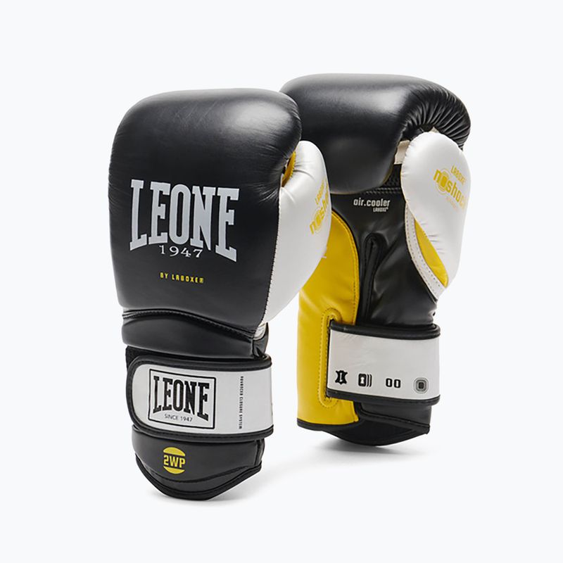 LEONE 1947 Il Tecnico N3 boxerské rukavice černé GN113 5