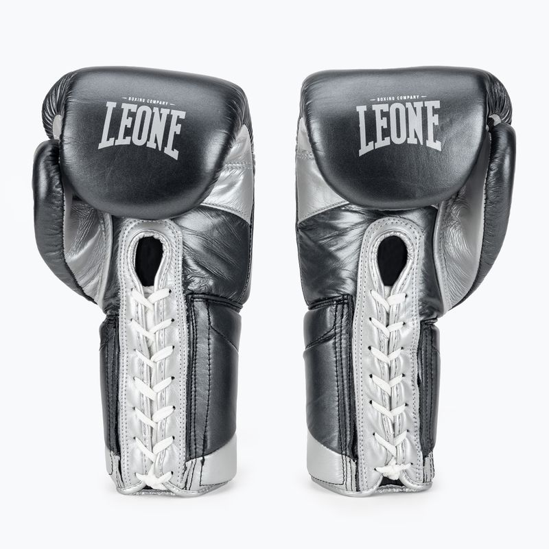 LEONE 1947 Authentic 2 břidlicově šedé boxerské rukavice 2