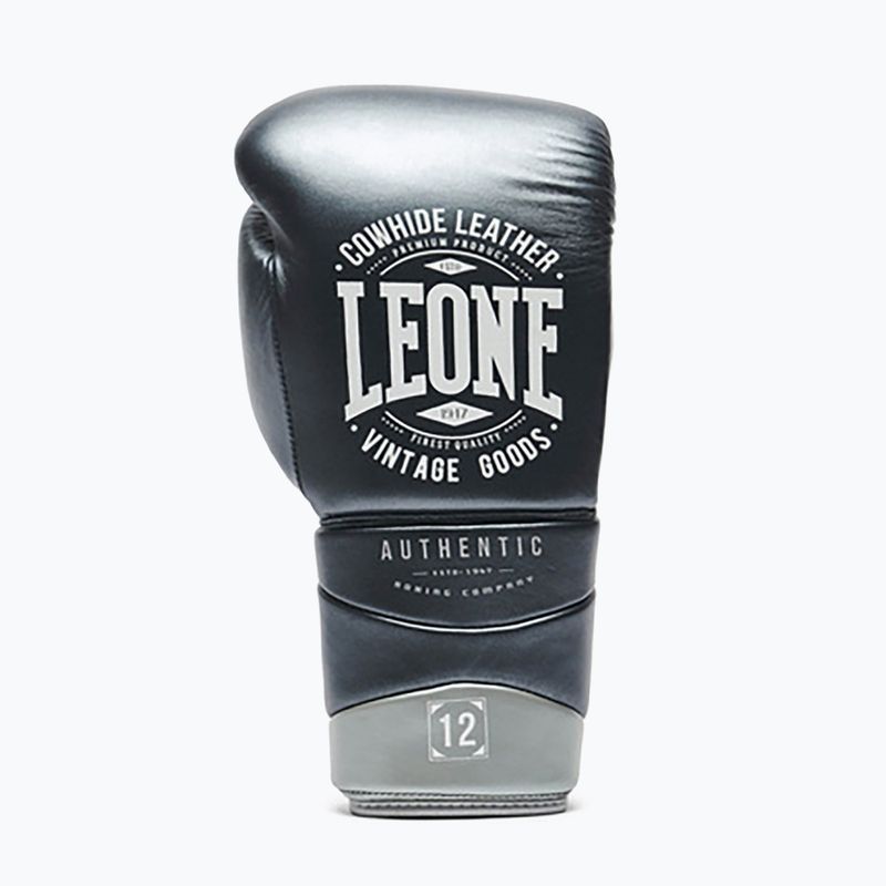 LEONE 1947 Authentic 2 břidlicově šedé boxerské rukavice 8