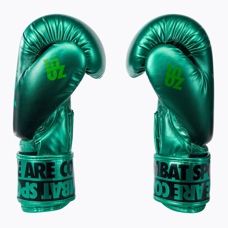 Leone Stínované zelené boxerské rukavice GN328 4