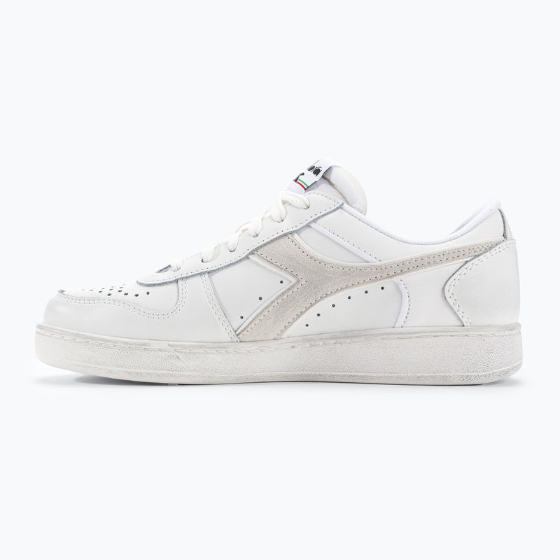 Diadora Magic Basket Low Icona Leather white/white boty 10