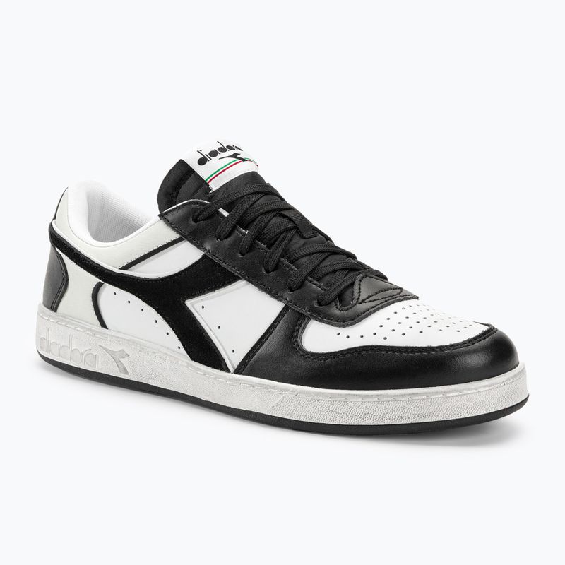 Diadora Magic Basket Low Icona Leather black/white boty