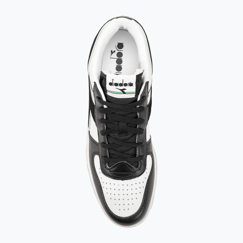 Diadora Magic Basket Low Icona Leather black/white boty 7