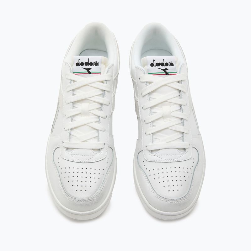 Diadora Magic Basket Low Icona Leather white/white boty 13