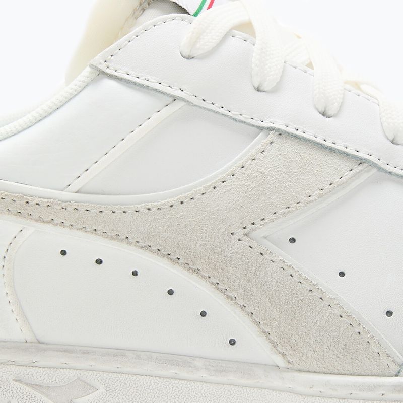 Diadora Magic Basket Low Icona Leather white/white boty 15