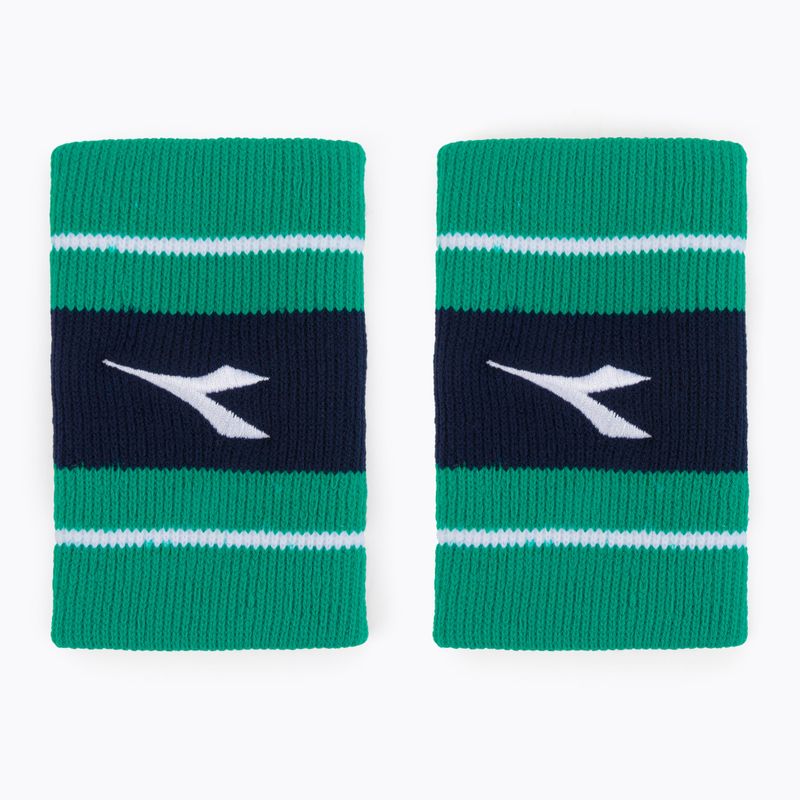 Náramek Diadora Wristbands Wide Logo 2 szt. zelene DD-103.179117-70134 2