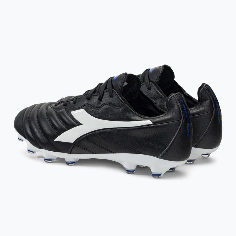 Pánské kopačky Diadora Brasil Elite 2 LT LP12 černobílé DD-101.179061-D0214-40 3