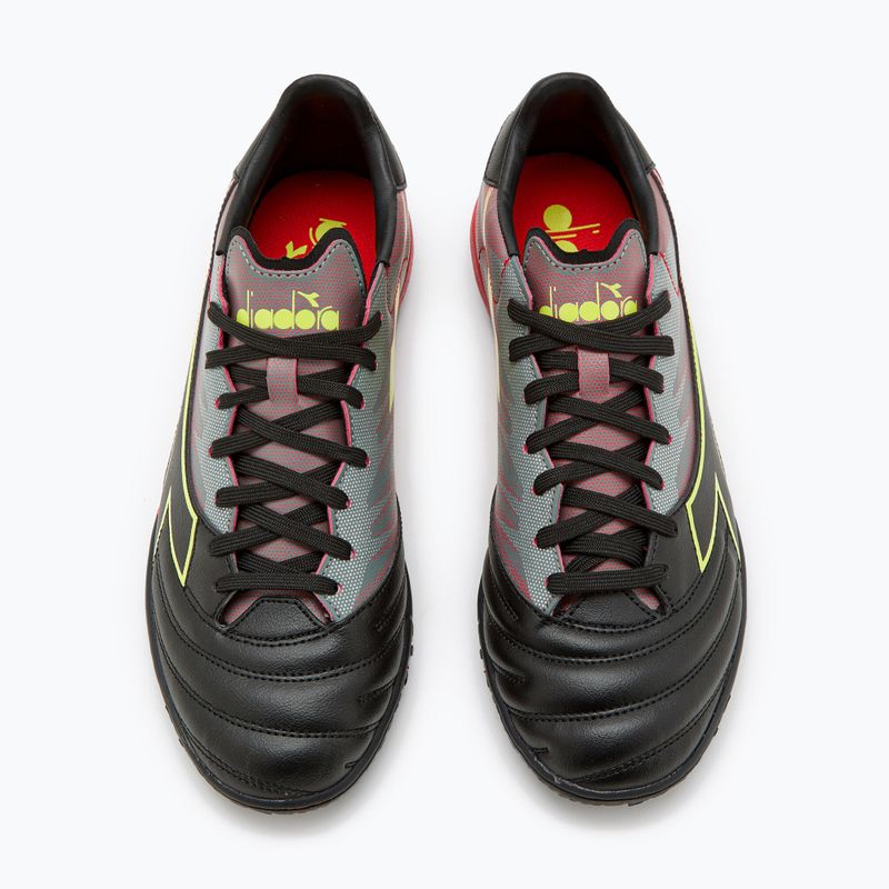 Pánské kopačky Diadora Brasil Elite Veloce R TFR černo-červené DD-101.179182-D0136-40 11