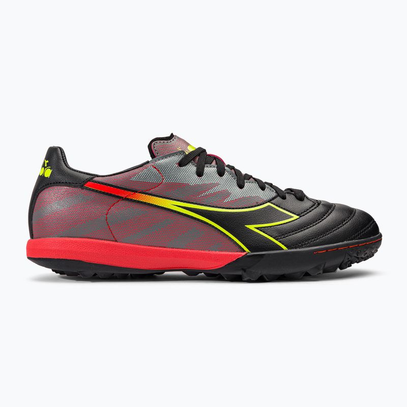 Pánské kopačky Diadora Brasil Elite Veloce R TFR černo-červené DD-101.179182-D0136-40 2