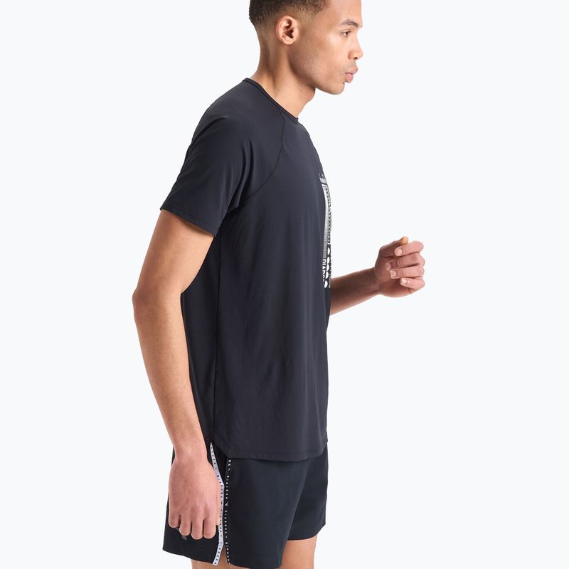 Pánské běžecké tričko Diadora Super Light Be One černé DD-102.179160-80013 2