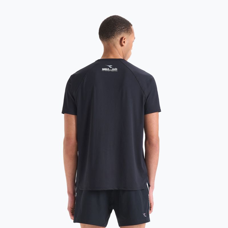 Pánské běžecké tričko Diadora Super Light Be One černé DD-102.179160-80013 3