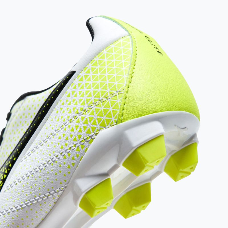 Dětské kopačky Diadora Brasil Elite GR LT LPU Y bílá/černá/fluo žlutá 16