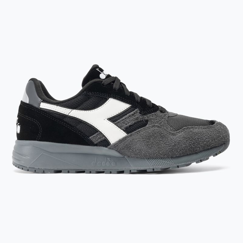 Diadora N902 Hairy Suede black/black boty 2