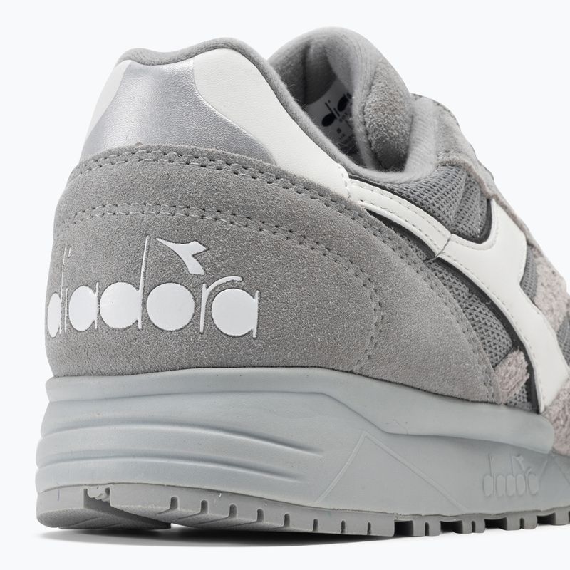 Diadora N902 Hairy Suede melange grey boty 9