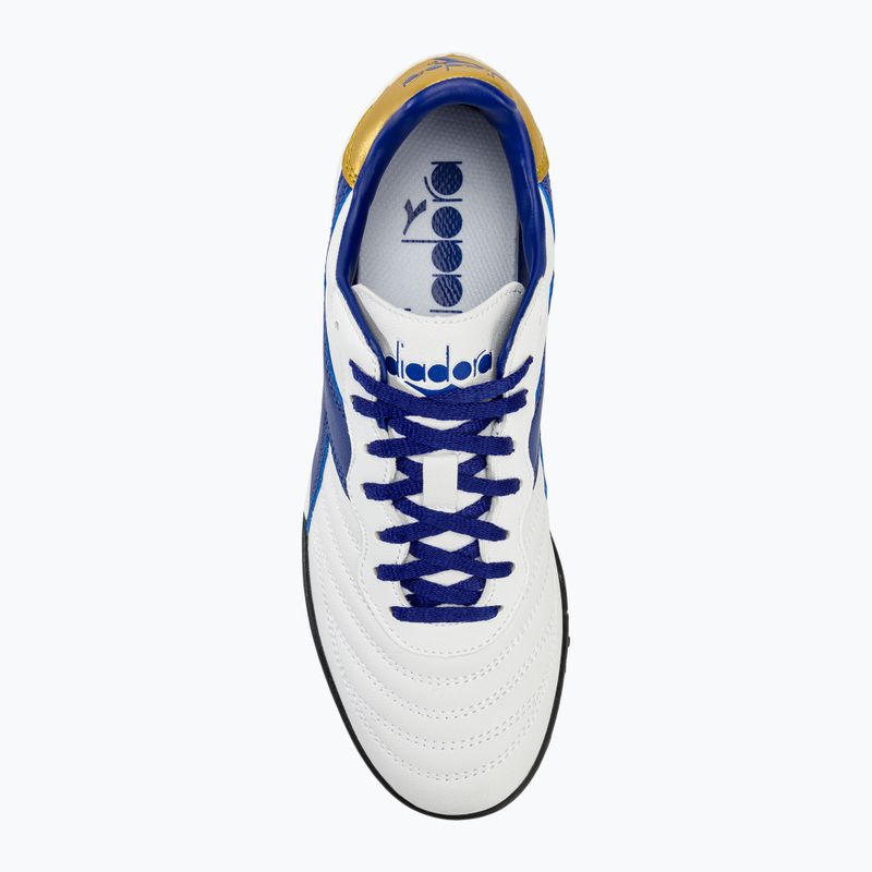 Pánské kopačky Diadora Brasil 2 R TFR white/blue/gold 5